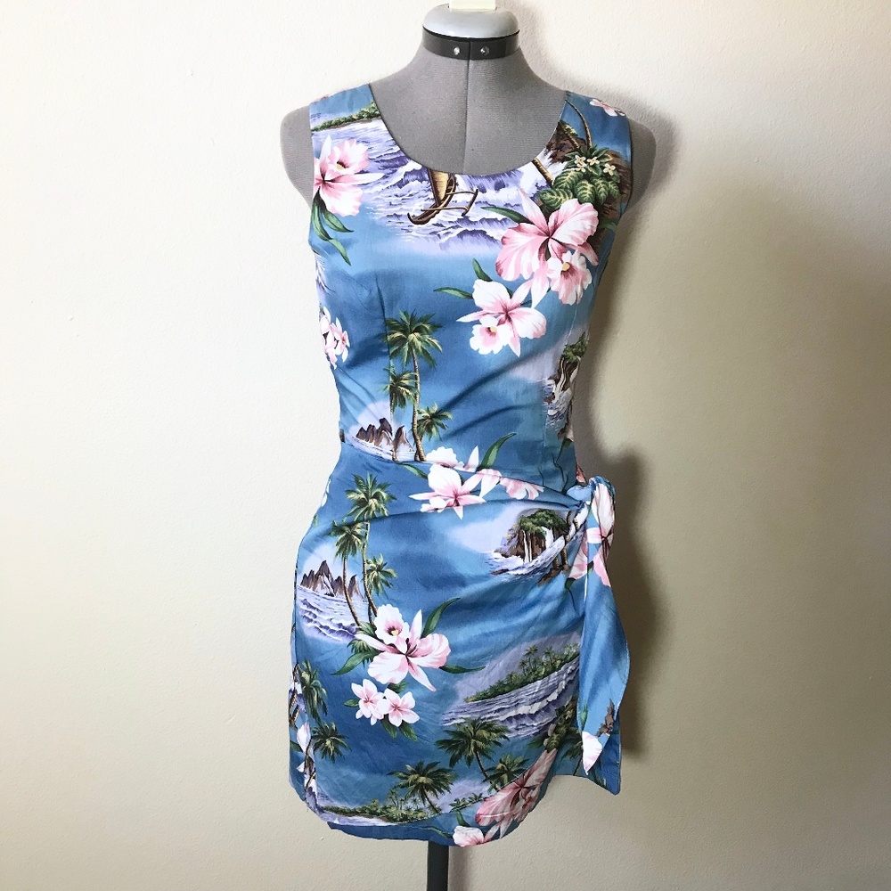Ky's Hawaiian Sarong Wrap dress
